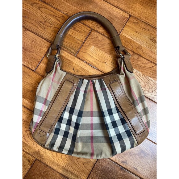 Burberry Hobo Phoebe Canvas Housecheck/nova check - Picture 3 of 12